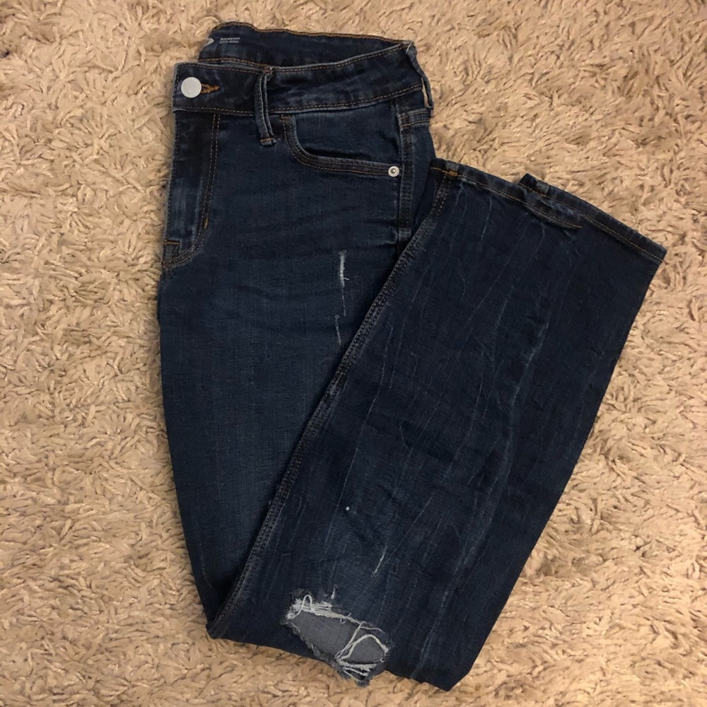 Distressed Old Navy Rockstar Skinny Jeans